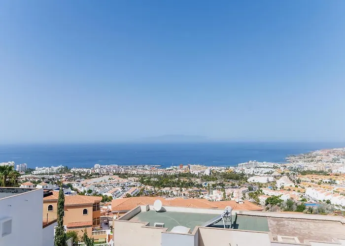 Sunset White - Ocean View, Jakuzzi, Heated Pool, Air-conditioning, Grill * Playa de las Américas